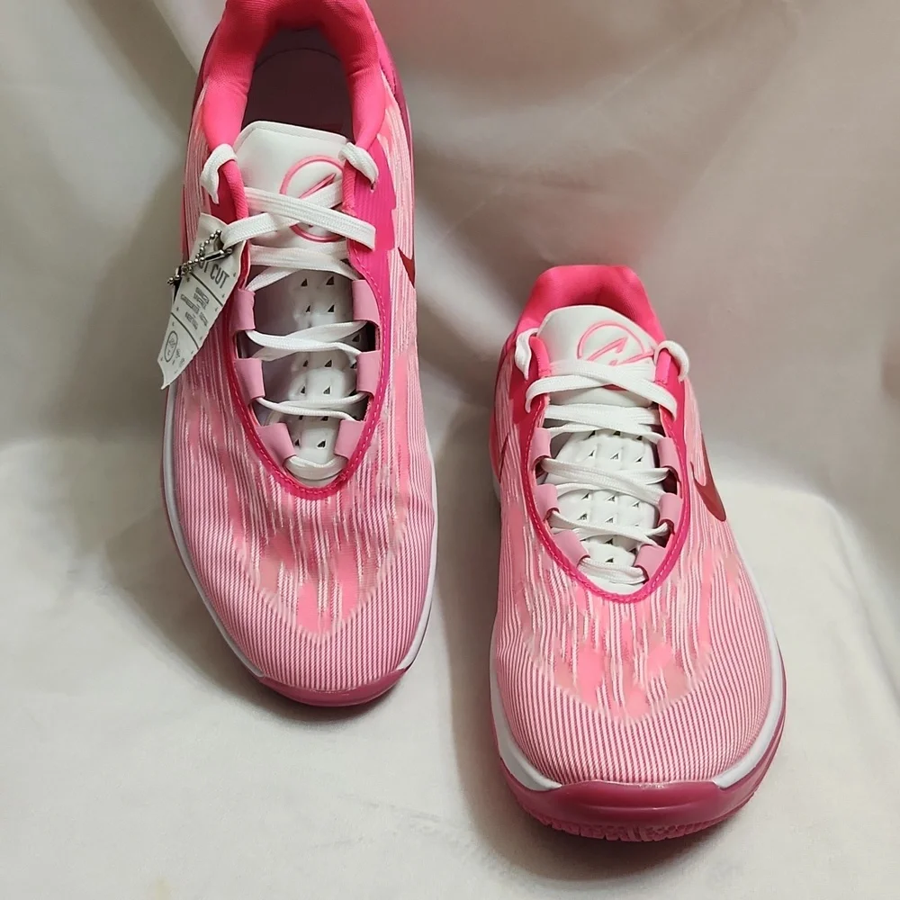 Nike Air Zoom GT Cut 2.0 Hyper Pink Fireberry Athletic Sneakers (W Size 8.5) - Picture 11 of 15